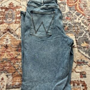 Wrangler Women's Classic Straight Leg Jeans - Light Blue